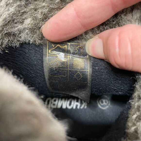 Khombu brown zip up winter bootie brown 8 - Picture 8 of 12